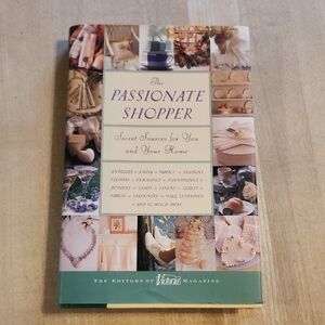 The Passionate Shopper Hard Bound Book by Victoria Magazine